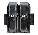 Image of Safariland 77 Double Handgun Magazine Pouch - Plain Black, Ambidextrous 77-83-2
