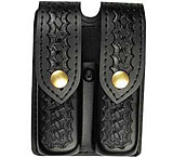 Image of Safariland 77 Double Handgun Magazine Pouch - Basket Black, Ambidextrous 77-76-4HS