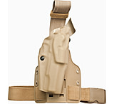 Image of Safariland 6354 ALS Tactical Thigh Holster - STX FDE Brown, Right Hand 6354-53-551