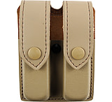 Image of Safariland 77 Double Handgun Magazine Pouch - Brown FDE, Ambidextrous 77-83-55PBL