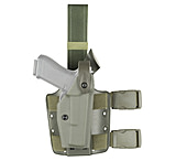 Safariland 6004 SLS Tactical Holster w/Dbl Leg Straps, Beretta PX4 Storm 9mm, .40 w/ITI M3/M6, TLR-1/TLR-2, Insight XTI Procyon, SF X200/X300 4.0in., OD Green, Left Hand, 6004-18021-562