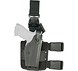 Image of Safariland 6005 SLS Tactical Holster w/ Quick Release Leg Harness - STX Foliage Green, Right Hand 6005-14921-541
