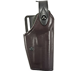 Image of Safariland 6285 1.50" Belt Drop, Level II Retention Holster - Plain Cordovan, Right Hand 6285-74-051