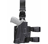 Image of Safariland 6355 ALS Tactical Thigh Holster - STX Plain Black, Right Hand 6355-7442-411