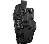 Image of Safariland 6270 Raptor Level II Plus, Mid-Ride UBL Holster - STX TAC Black, Left Hand 6270-140-132