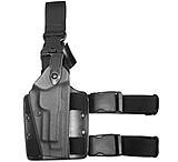 Image of Safariland 6005 SLS Tactical Holster w/ Quick Release Leg Harness - Tactical Black, Right Hand 6005
