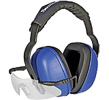 Image of Silencio Glasses w/Black Frame/Clear Lenses/Earmuffs 3014955