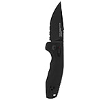 Image of SOG Specialty Knives &amp; Tools -tac Au Compact - Black / Partially Serrated