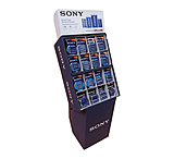 Image of Sony Alkaline Battery Display w/ AA and AAA Batteries