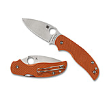 Image of Spyderco Sage 5 Burnt Orange Lightweight Cpm Rex 121 Plainedge