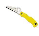 Image of Spyderco Saver Salt Black FRN Handle, H-1 Folding Knife w/ 3.1in Blade