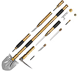 Image of SRM Knives SRM s Multi-Purpose Shovel Golden Stainless Steel Fixed Blade Knife