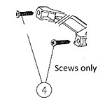Image of Streamlight Screw, 10-16 x 1 Hi-Lo for Fire Vulcan LED Flashlights