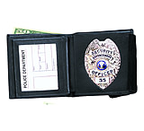 Image of Strong Leather Company Double Id Badge Wallet, Badge Cut 400-1000
