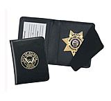 Image of Strong Leather Side Opening Badge Case