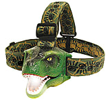 Image of Sun Company T-Rex DinoBryte Kid Dinosaur T-Rex LED Headlamp Flashlight w/ Roaring Sound
