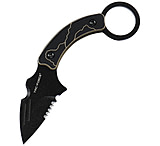 Image of TAC Force Fixed Blade Black/tan