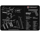 Image of Tekmat Armorers Bench Mat 11"x17" Glock Gen5 Black
