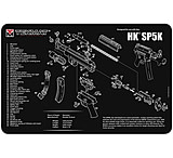 Tekmat Armorers Bench Mat 11inx17in Heckler &amp; Koch SP5K, 17HKSP5K