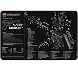 Tekmat Armorers Bench Mat 11inx17in Ruger Mark IV, 17RUGERMK4