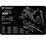 Image of Tekmat Armorers Bench Mat 11"x17" Springfield Xd Mod2 Pistol
