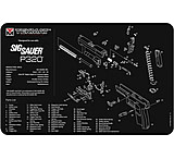 Image of Tekmat Armorers Bench Mat 11"x17" Sigarms P320 Black