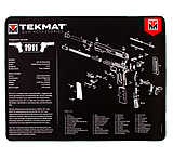 Image of Tekmat Armorers Bench Mat Ultra 15"x20" 1911 Black