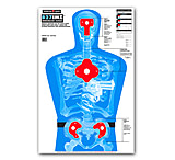 Image of Thompson Target B27-IMZ Life Size 25x38in Silhouette Paper Shooting Targets - 25 Pack