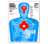 Image of Thompson Target B27 Upper Torso 19x25in Silhouette Shooting Targets