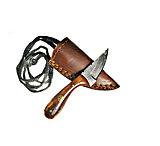 Image of Titan International Knives Damascus Steel Neck Fix Blade Knife