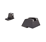 Image of Trijicon Night Sight Suppressor Set w/White Front/White Rear and Green Lamps - for HandK .45C/P30/VP9