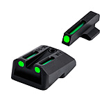 Image of Truglo TG131NT4 TFO 1911 Officer/Commander With Novak LoMount Fiber Optic Green
