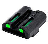 TruGlo Tritium/Fiber Optic Night Sight Set, Green Front/Rear - For Glock 20/21 and Similar, TG-TG131GT2