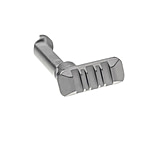 Image of Tyrant CNC TDHCATTDLGREY Takedown Lever Grey Steel Springfield Hellcat Pro