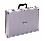 Image of TZ Case AC416 Aluminum Silver Stripes Briefcase