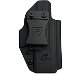Image of Rounded RGUNVRSLSTNDRDBLK Universal Kydex IWB Black Kydex Belt Clip Fits S