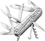 Image of Victorinox Silver Tech Huntsman Swiss Army Knife Silver Translucent