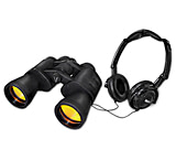 Image of Vivitar Look &amp; Listen 10x50 Full-Size Binoculars with Built-In Listening