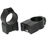 Image of Warne 1inch Permanently Attached Ruger 77 High Rifle Scope Rings