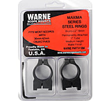 Image of Warne 1in Permanently Attached CZ 550 19mm dovetail Medium Rifle Scope Rings