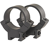 Warne Rimfire Rings, 1in, 3/8in or 11mm Dovetail, Medium - Matte 721M