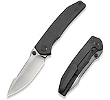 Image of We Knife Co Ltd Ryson Thumb Stud Knife Gray Titanium Handle 3.33inch Hand Rubbed Satin Bohler M390 Blade