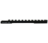 Image of Weatherby J010006 Peak 44 Picatinny Rail Matte Black 20 MOA