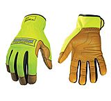 Image of Youngstown Glove Company Safety Lime Hybrid Plus Gloves with Kevlar