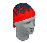 Image of Zan Headgear Fly Danna Headwrap with Fire &amp; Flame Graphics