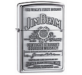 Image of Zippo Jim Beam Classic Style Emblem Lighter