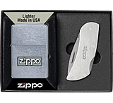 Zippo Lighter and Knife Set, 1.44" x 2.25", 49391