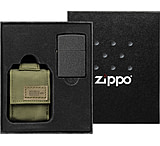 Image of Zippo Lighter with MOLLE Green Pouch