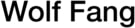 Wolf Fang 2020 Logo