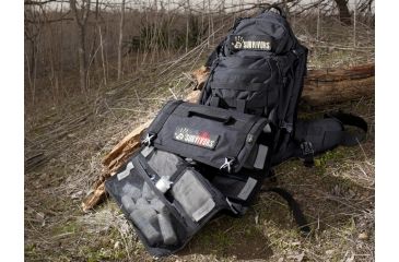 Image of 12 Survivors E.O.D End of Days Backpack Black TS41000B